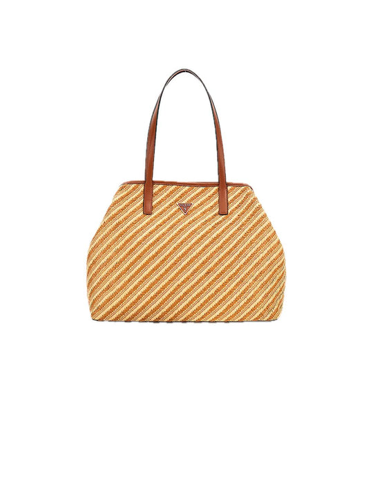 Vikky II Large 2 In 1 Tote - Natural Cognac