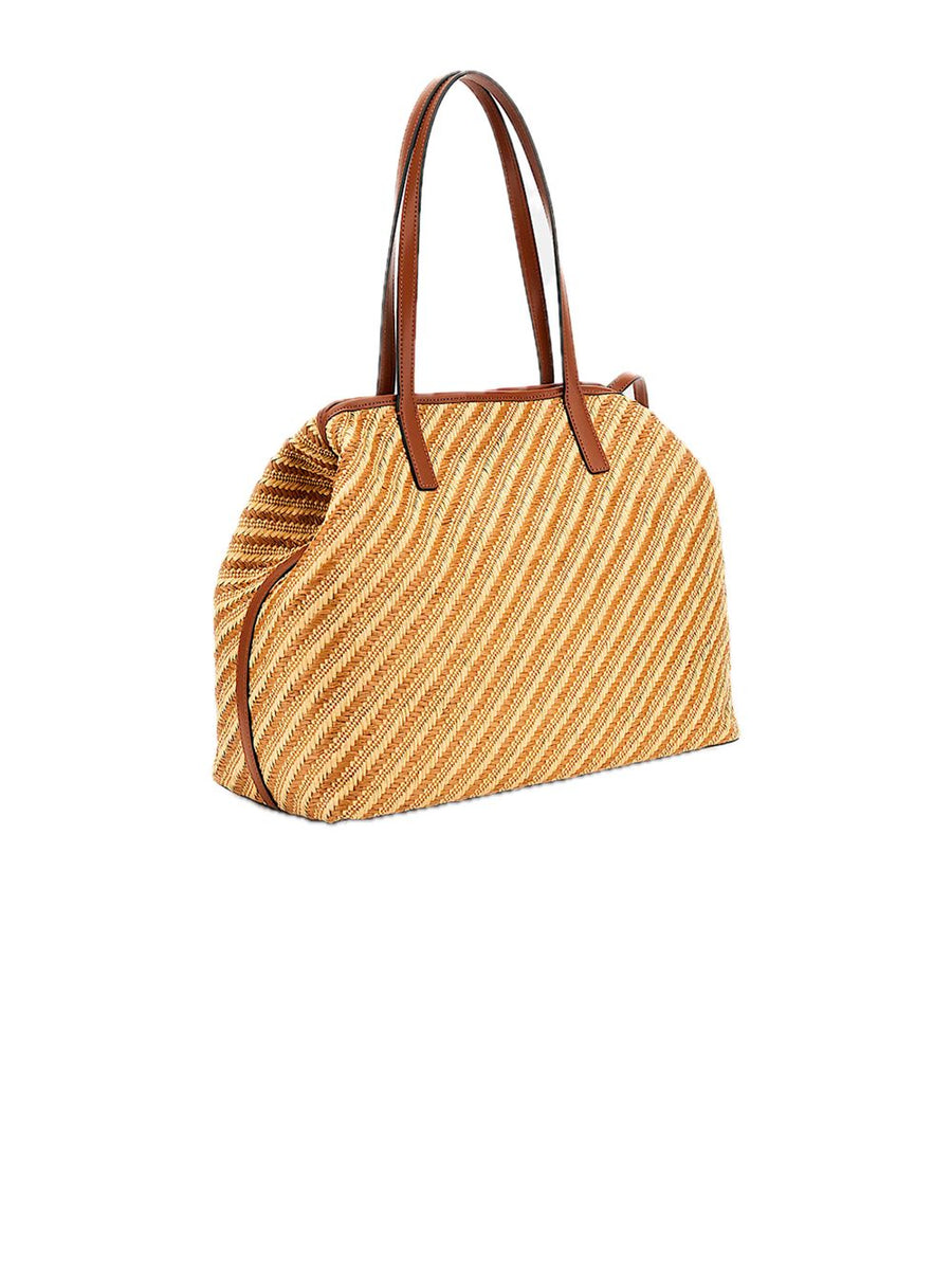 Vikky II Large 2 In 1 Tote - Natural Cognac — 2