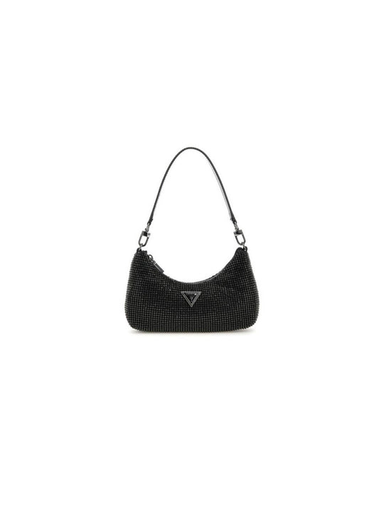 Zalina Mini Top Zip Shldr Bag - Black