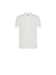 Short-Sleeve Linen Beach Polo Shirt - Cream White