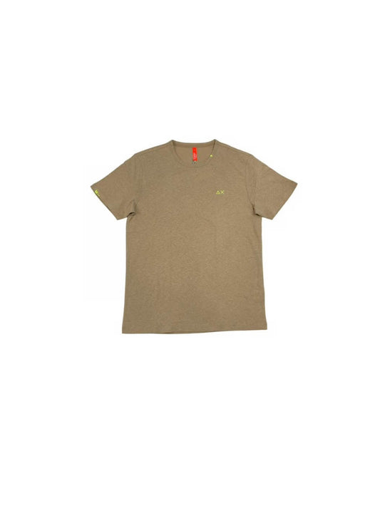 T-SHirt Jersey Linen Beach S/S - Sabbia
