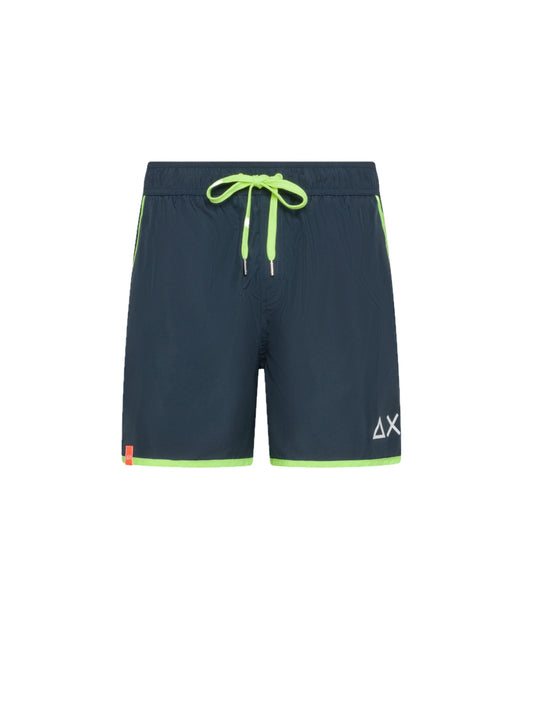 Swim Pant Edge Fluo - Navy Blue