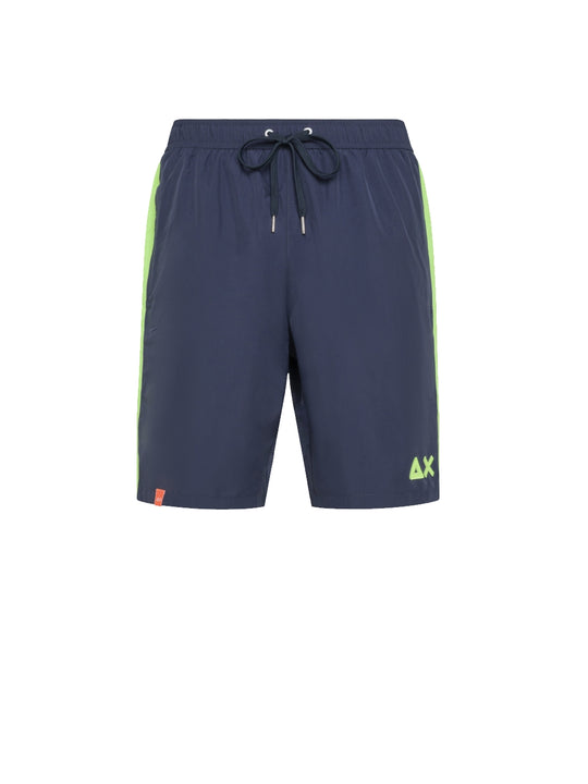 Swim Pant Long Solid - Navy Blue
