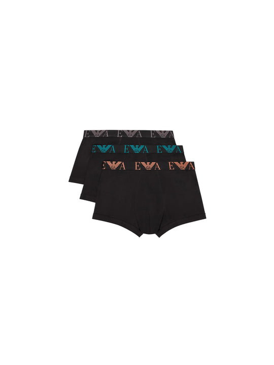 Emporio Armani 3 Pack Boxer - Black