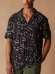 Camicia Manica Corta Fantasia - Waves
