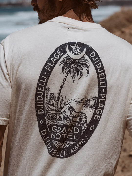 T-Shirt S/J Grand Hotel - Off White