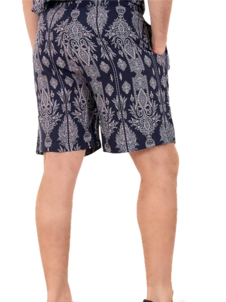 Rayon Short Pants Eiffel - Navy — 2