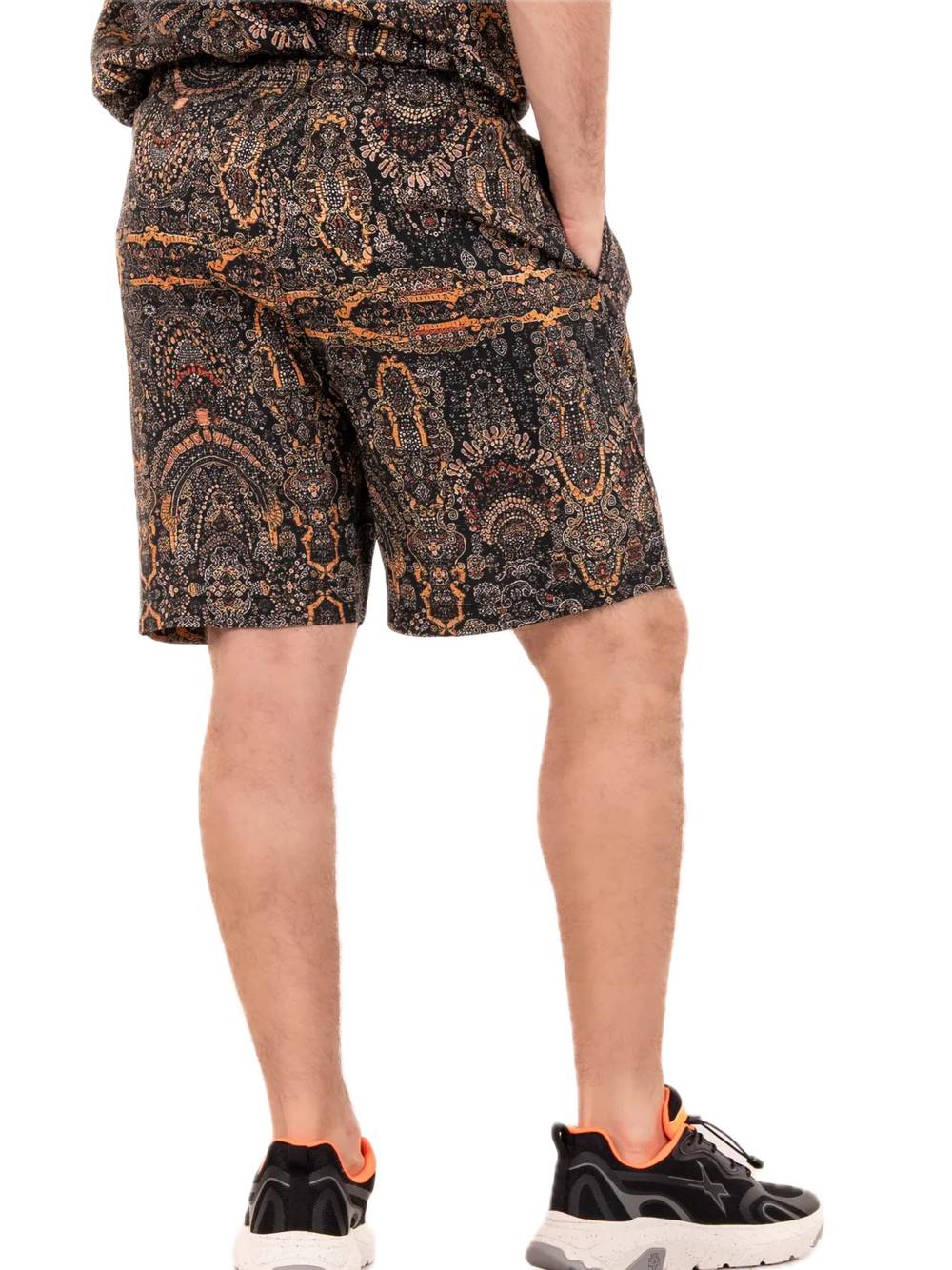 Rayon Short Pant Cambogia - Brown — 2