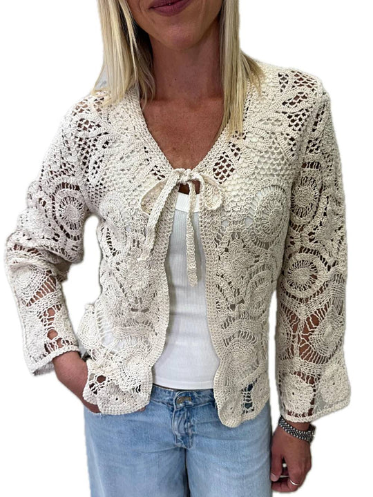 Cardigan Laccio - Beige