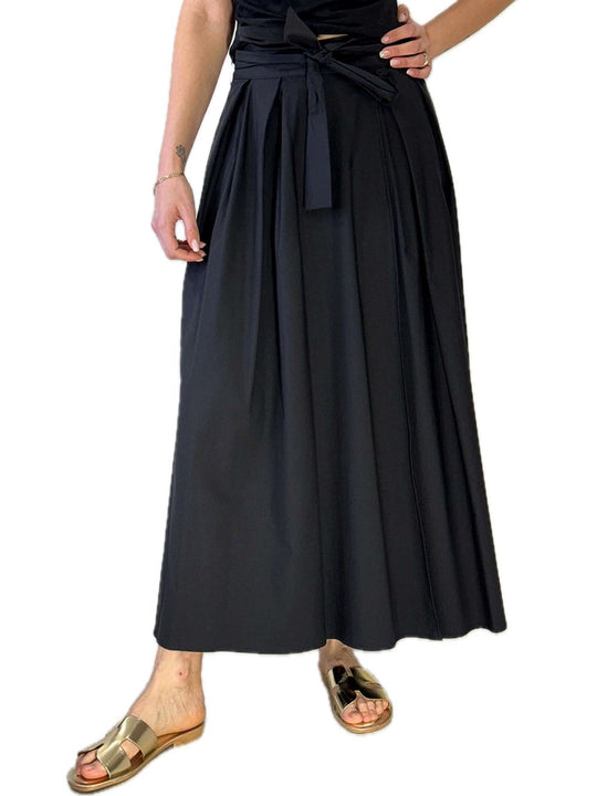 Gonna Lunga Con Spacco - Nero