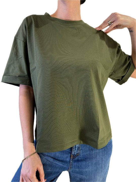 Maglia Over - Verde Militare