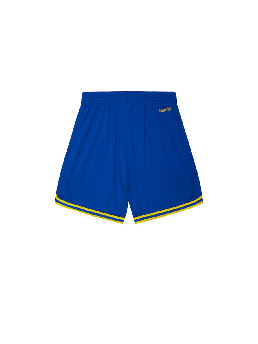NBA Overtime Win Mesh Shorts Vintage Logo Warriors — 2