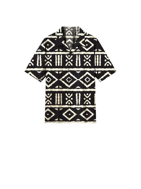 Bowling Shirt Maurita - Black