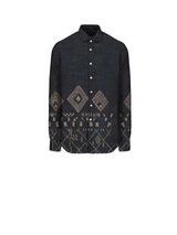 M Linen Shirt - Navy