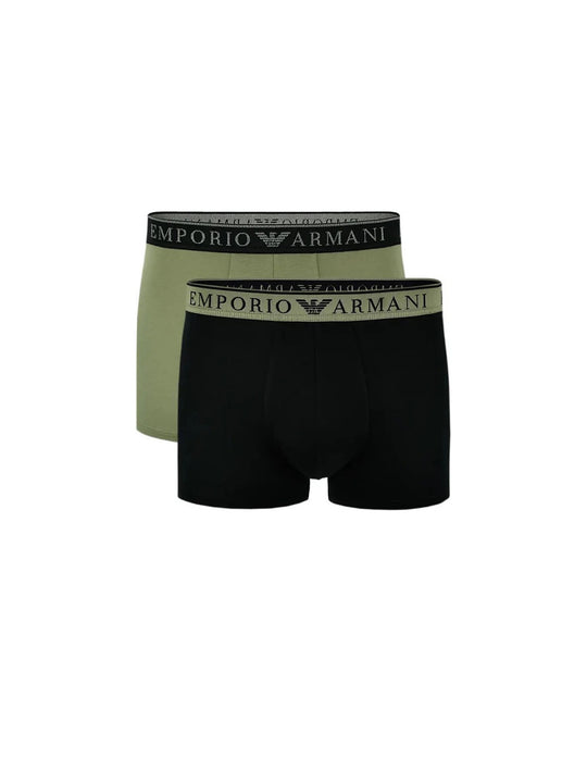 2 Pack Boxer - Vetiver/Blk