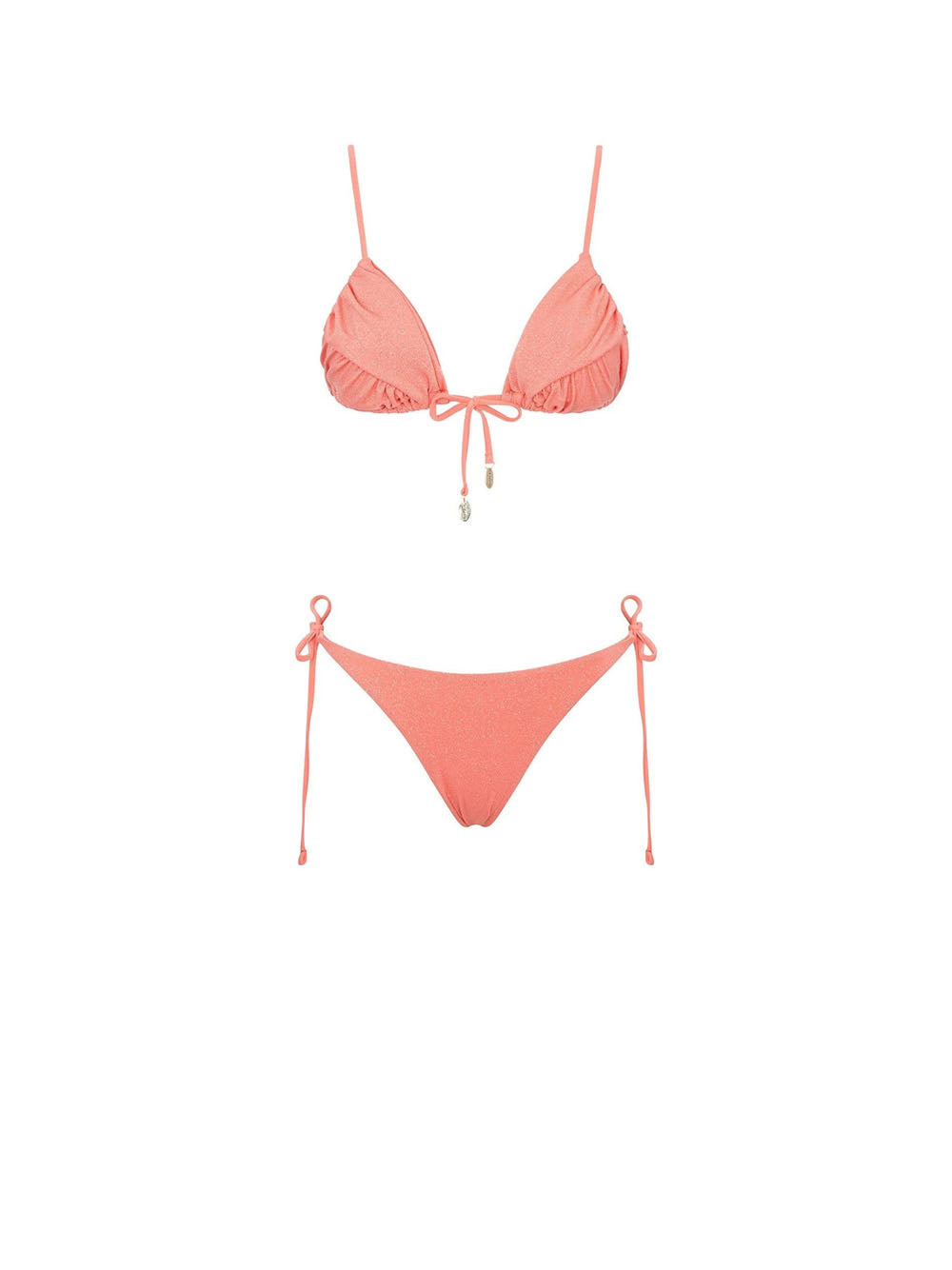 Cosmos Triangle Bikini - Peach — 1