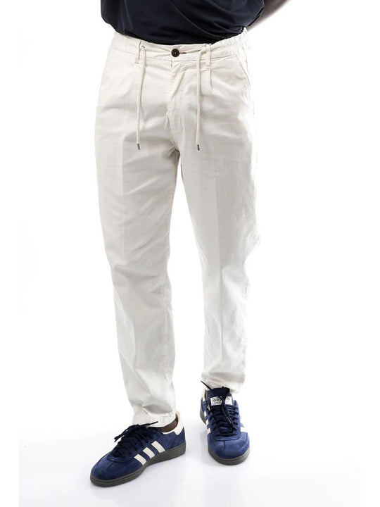 Pantalaccio Lino - Latte