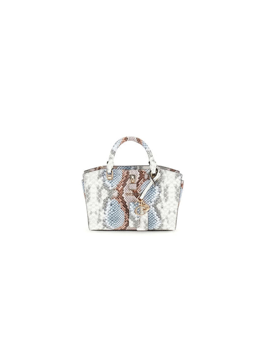 Queensland Mini Satchel - Misty Blue Multi