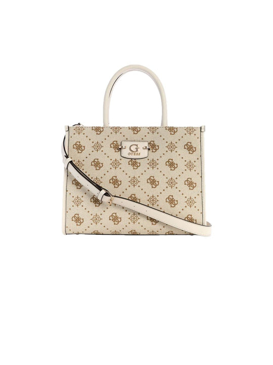 Neda 2 Comp Tote - Off White Logo