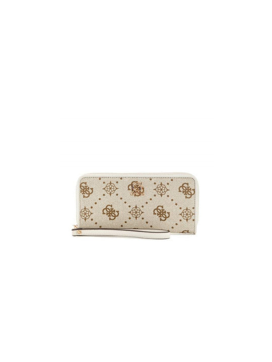 Neda SLG Large Zip Around - Off White Logo