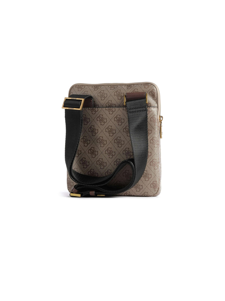 Milano Crossbody Flat - Beige/Brown — 2