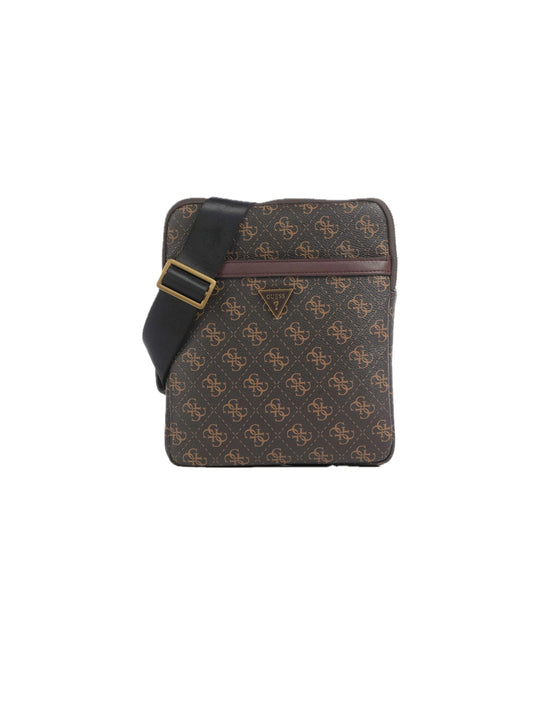 Milano Crossbody Flat - Brown/Ochre