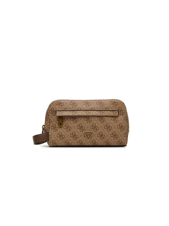 Milano Small Necessaire - Beige Brown