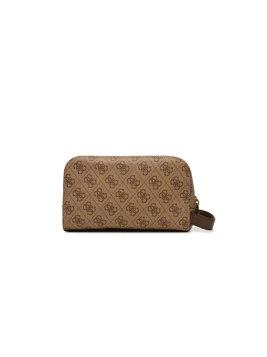 Milan Small Necessaire - Beige Brown — 2