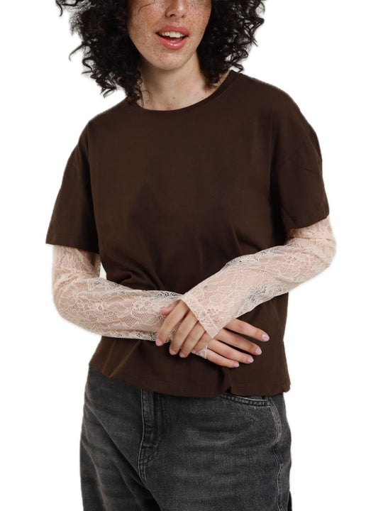 T-Shirt 100% Cotone - Moro