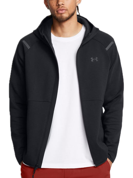 Unstoppable Fleece Zip Hoodie - Black