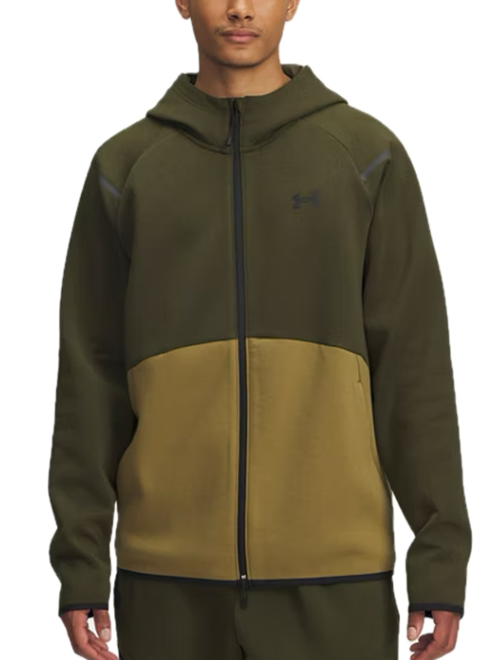 Unstoppable Fleece Zip Hoodie - Green — 1
