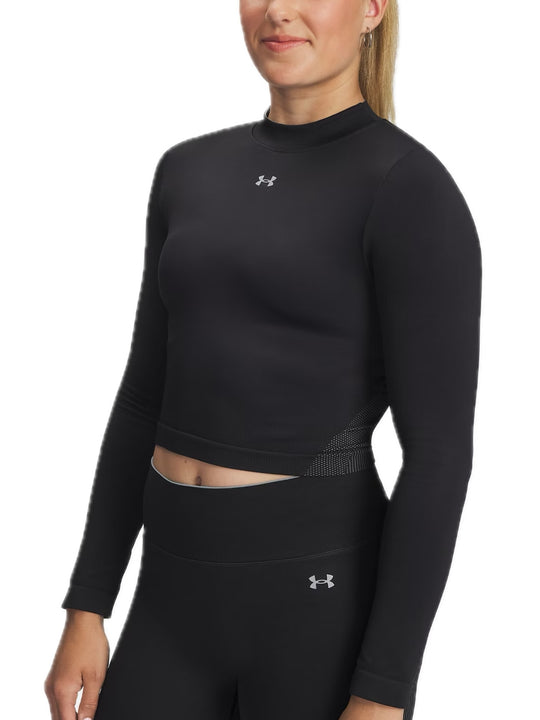 Ua Vanish Seamless Ls - Black
