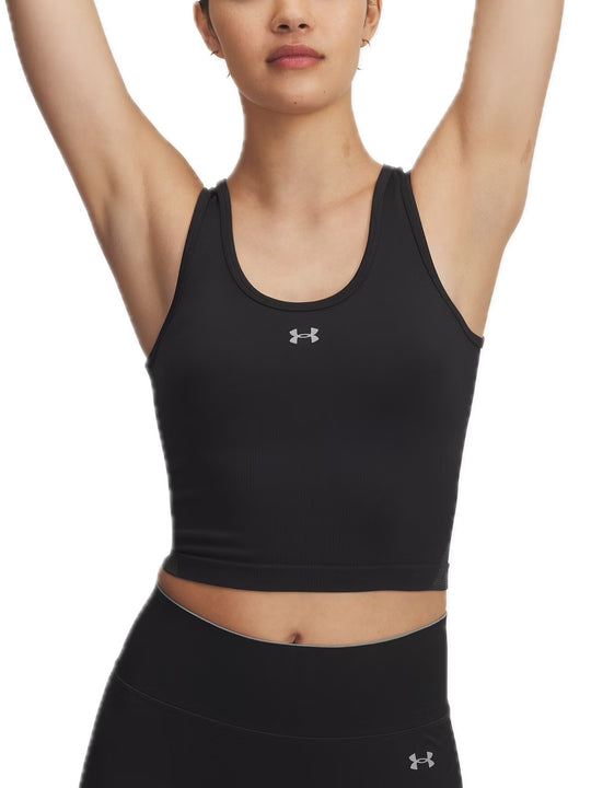 Ua Vanish Seamless Tank - Black