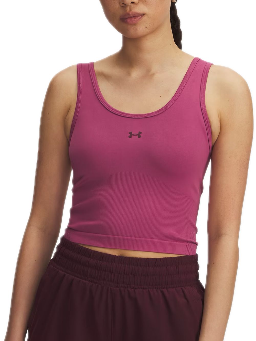 Ua Vanish Seamless Tank - Fuchsia Dusk — 1