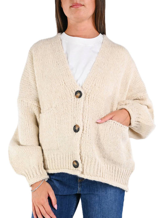 Cardigan 3 Bottoni - Calce