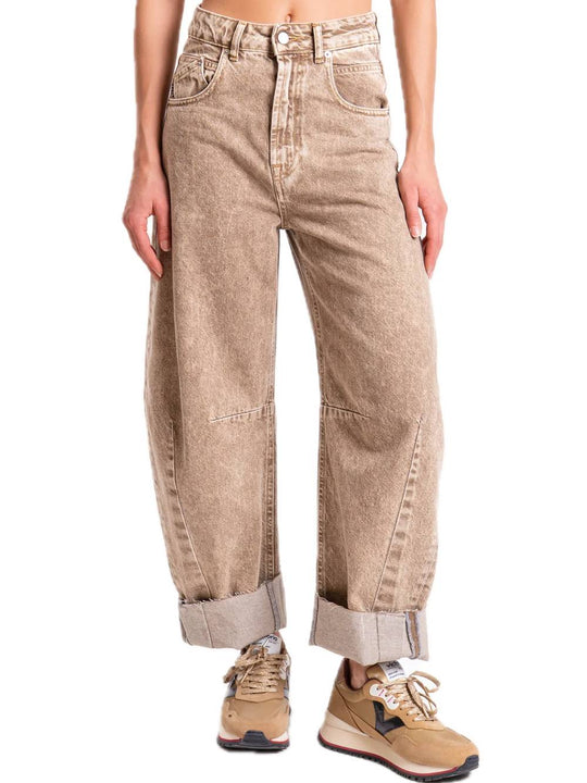 Pantalone Barbara Tusa - Tabacco