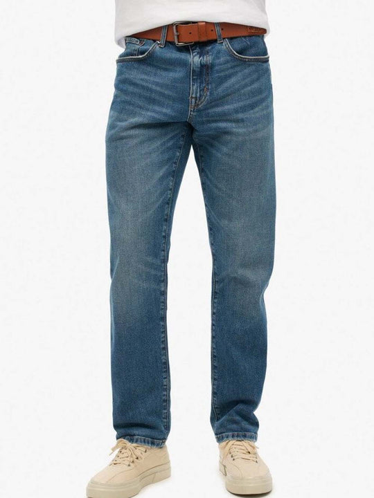 Vintage Slim Straight Jeans - Elkhorn Mid Blue