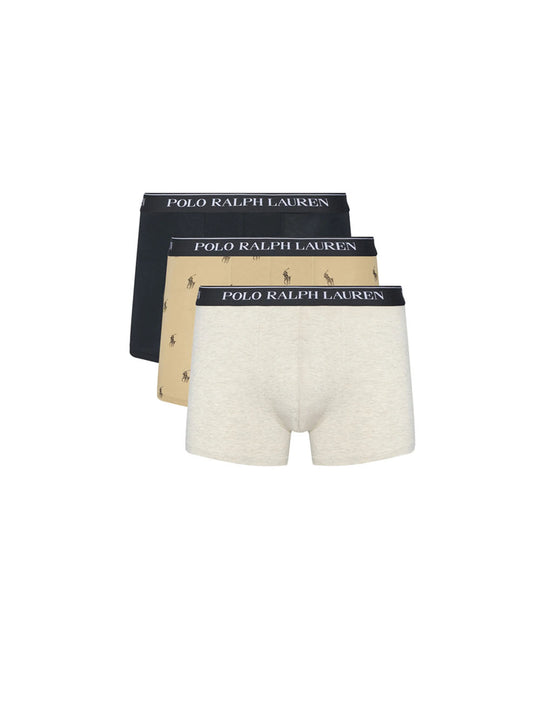 Classic Trunk 3 Pack - Oat Beige Black