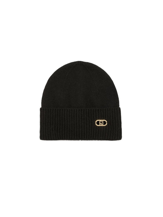 Set Beanie/Stola - Nero