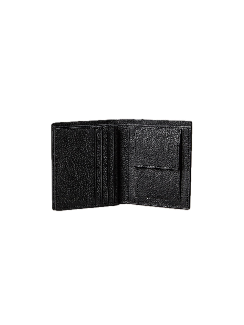 Foil Embossed Slim Trifold W/ Card - Black — 3