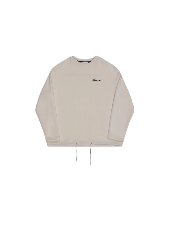 Vinyl Rebel Crewneck - Off White