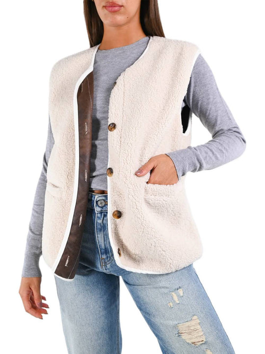 Gilet Oudoor - Avorio