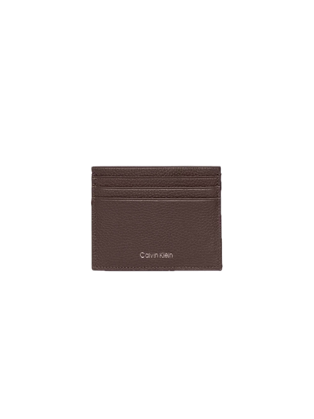 Foil Emboss Ew Card Case - Ck Dark Brown — 1