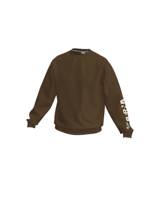 Felpa Girocollo - Cioccolato