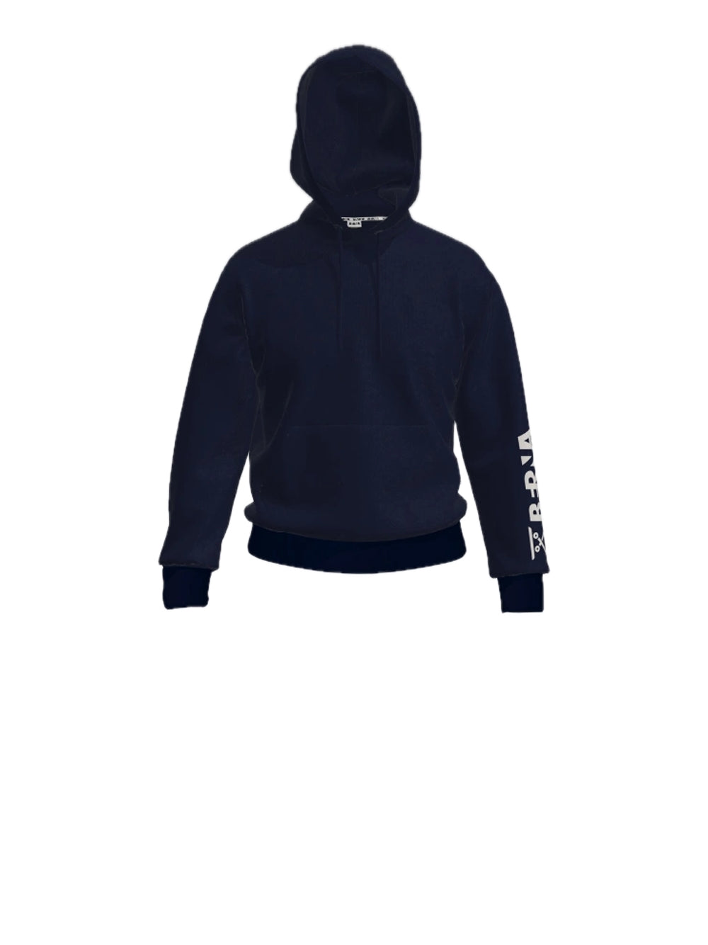 Hooded Sweatshirt - Blue — 1