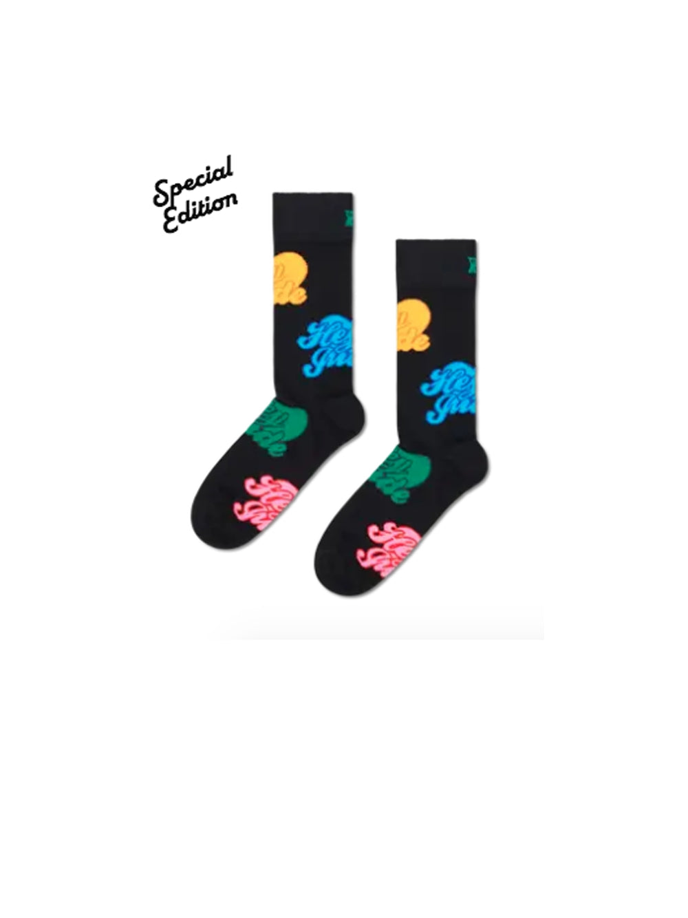 The Beatles Hey Jude Socks - Black — 1