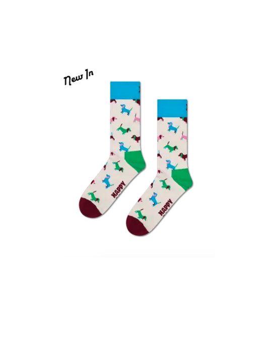 Puppy Love Socks - White