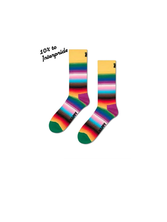 Pride Stripe Socks - Yellow