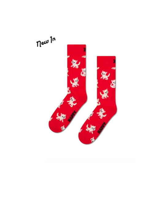 Kitten Socks - Red