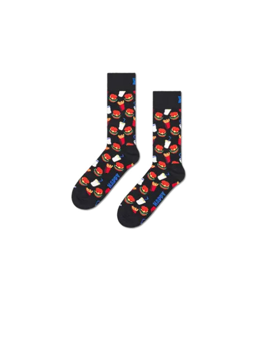 Hamburger Socks - Black